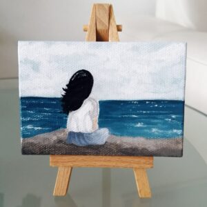 tiny painting sea