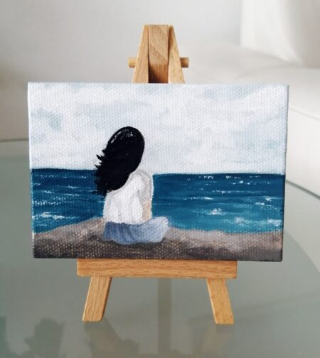 tiny painting sea