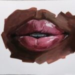 'lip study'